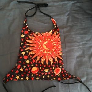Sun bikini top
